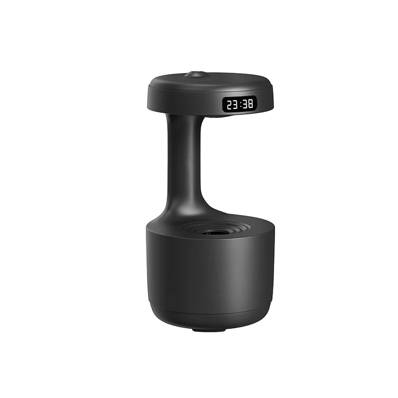 Ultrasonic Anti-Gravity Mist Maker with Water Drops - Air Humidifier, Night Light, and Weightless LED Nebulizer